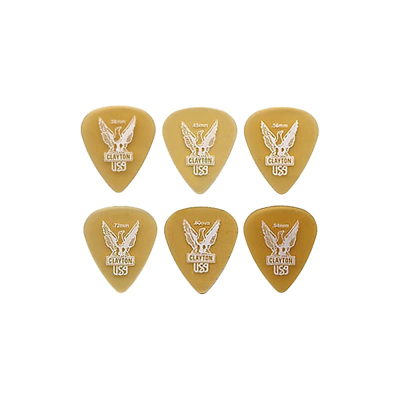 Clayton Ultem Standard Guitar Picks .45 mm 1 Dozen | Reverb