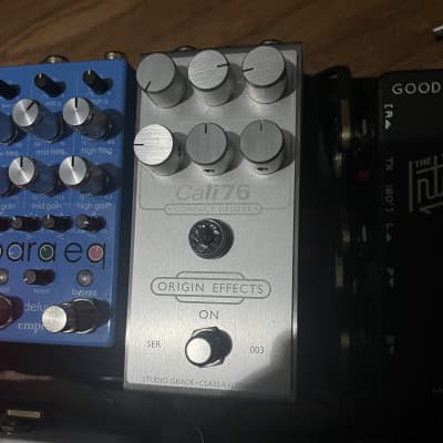 Origin Effects Cali76 76-CD Compact Deluxe - Stainless steel Origin Effects Cali76 76-CD Compact Deluxe - Stainless steel