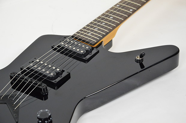 Dean ZX Classic Black Electric Guitar s66631 | Reverb Dean ZX Classic Black Electric Guitar s66631 | Reverb