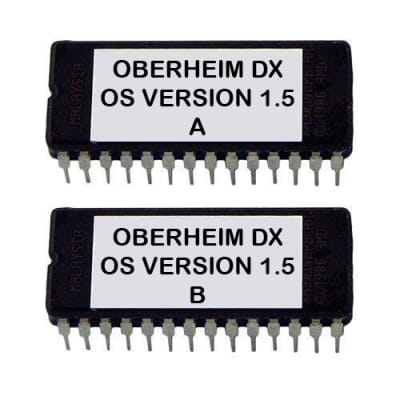 Oberheim DX Version 1.5 firmware OS Update Eprom for standard units