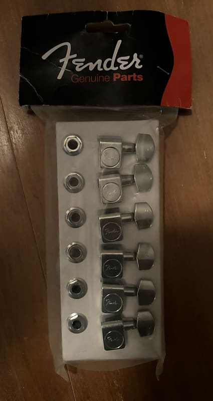 Fender American Standard Tuning Pegs - Chrome | Reverb
