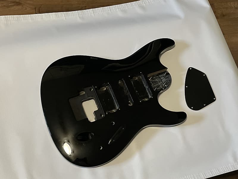 2003 Korean Ibanez S470 Black Guitar Body ZR Tremolo Ready Reverb