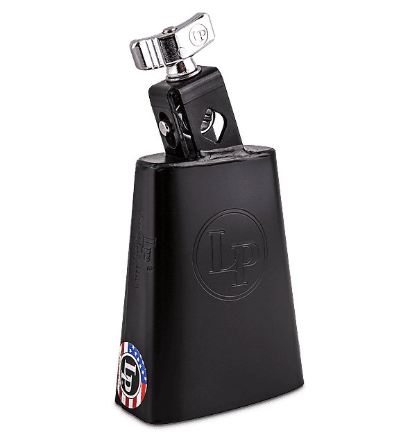 Latin Percussion LP204AN Black Beauty Cowbell w/ .5" Mount image 1