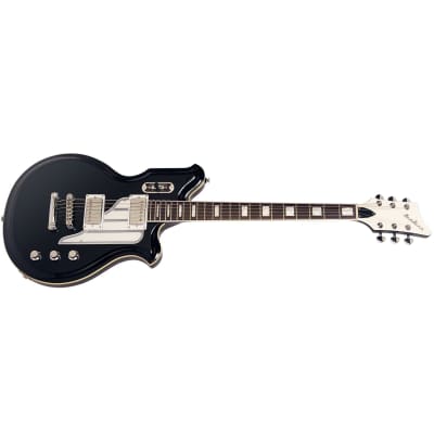 Airline Guitars MAP Baritone - Black - 27" Scale Electric Guitar - NEW! image 2