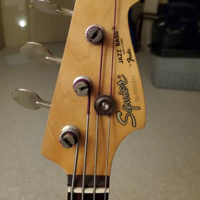 Squier MIJ (Japan) E-Series 1984-1987 Jazz Bass, Black | Reverb Canada