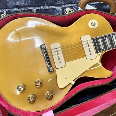 Gibson Les Paul Reissue 1954 P-90 VOS Dbl Gold New Unplayed Auth Dlr 8lb 8oz #074 image 2