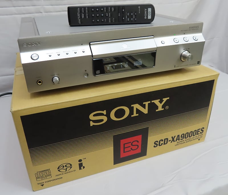 Sony ES SCD-XA9000ES SACD Super Audio CD Player w/ Remote & Box