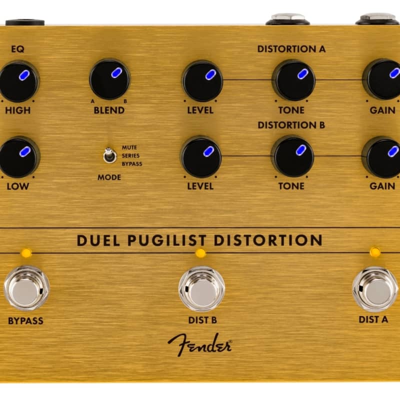 Photos - Effects Pedal Fender Duel Pugilist Distortion new 