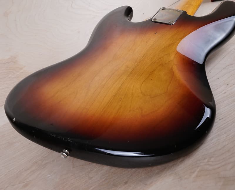 Fender JB-62 Jazz Bass Reissue MIJ 1986 Sunburst Japan