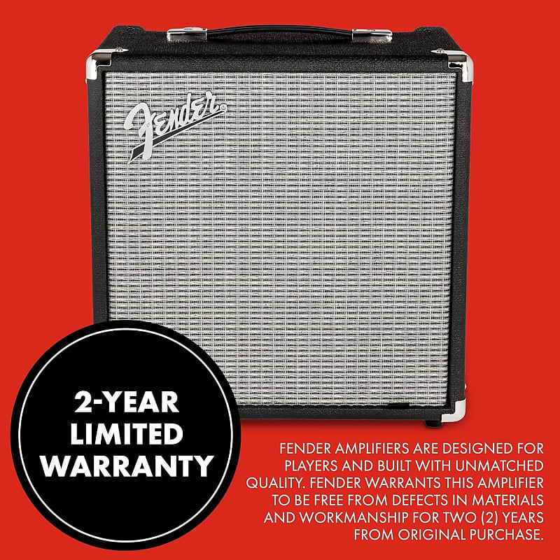 Amazon.com: Fender Rumble 25 (V3) Bass Amplifier with 8