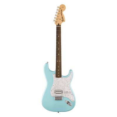 Fender Ltd. Ed. Tom Delonge Stratocaster - Daphne Blue w/ Rosewood FB image 2