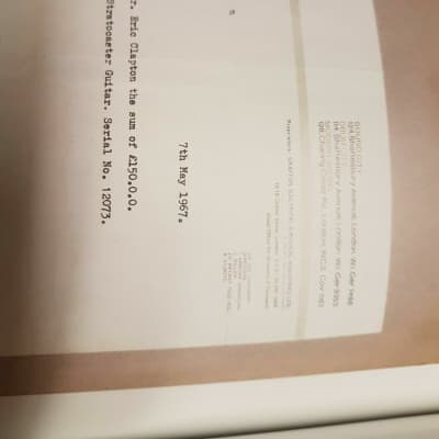 1999 Christies Eric Clapton Guitars Auction Book image 8