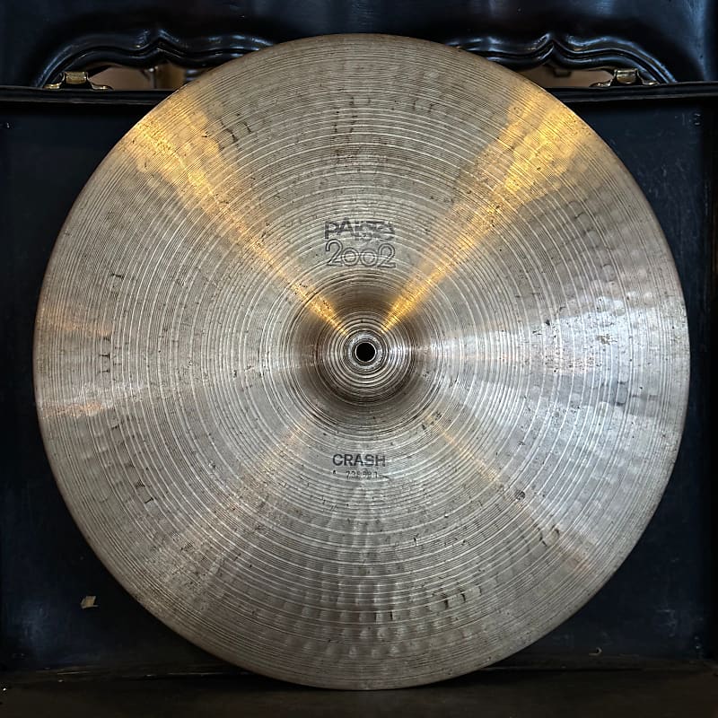 Paiste 2002 Clash 18 黒ロゴ Paiste 18