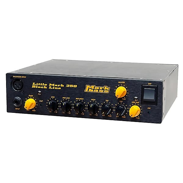 Markbass Little Mark 250 ベースアンプ Markbass Little Mark 250 Black Line 250-Watt Bass Amp Head