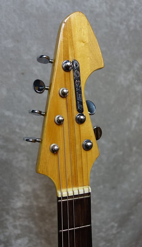 Vintage Teisco Spectrum 22 electric guitar in red finish MIJ | Reverb