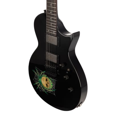 ESP 30th Anniversary KH-3 Spider Electric Guitar - Black With Spider Graphic image 5
