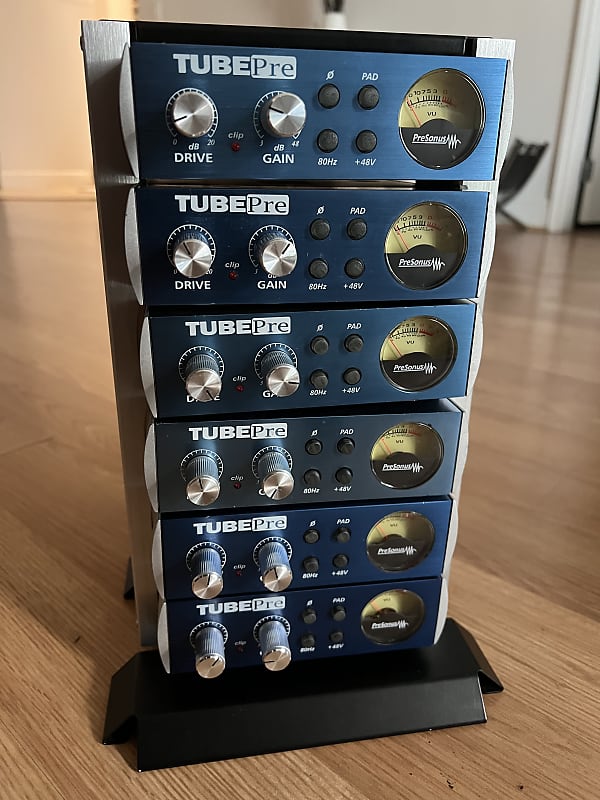 X6 PreSonus TubePre V1 (6 units + max rack) | Reverb