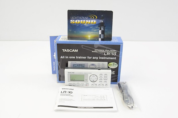 Tascam LR-10 Instrument & Vocal Trainer/Recorder w/ 2GB Card - In Box