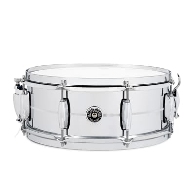 Gretsch Drums GB4160 Brooklyn Chrome Over Brass 5"x14" Snare Drum