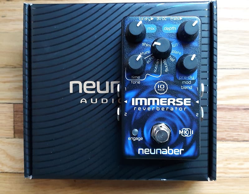 Neunaber 10 year Immerse Reverb V2 2019 Limited edition blue | Reverb