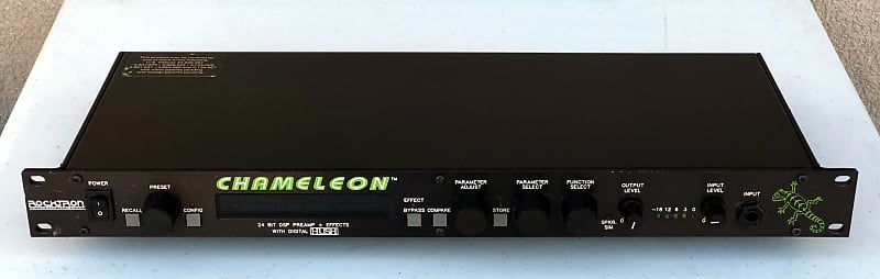 Rocktron Chameleon Blackface Guitar Preamp Blackface USA Model