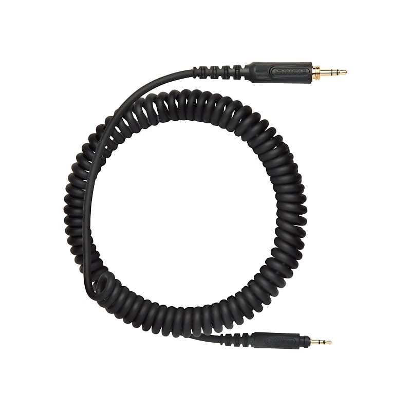 Shure HPACA1 Coiled Replacement Cable for SRH Series Headphones image 1