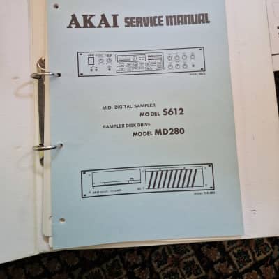 Akai S612 & MD280 Service Manual