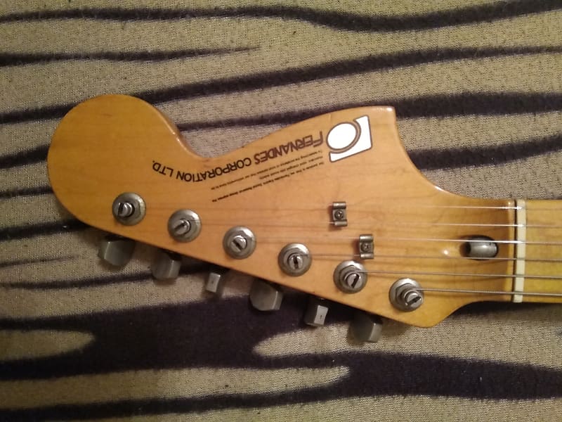 Fernandes FST Japan Vintage strat Stone logo 1978-1981 Made
