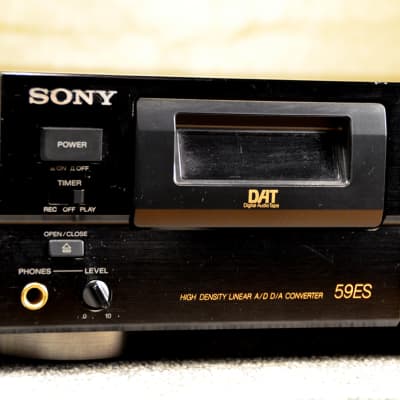 Vintage Sony DTC-59ES DAT Digital Audio Tape Deck Recorder | Reverb