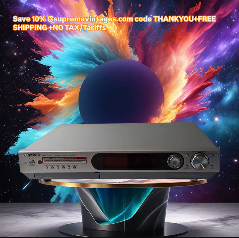 KENWOOD VRS-6100 High Power Audio Video Control Center Works Great  			