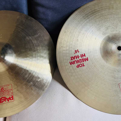 Paiste Hh 14 2002 red label vintage 80’s - Red label image 2