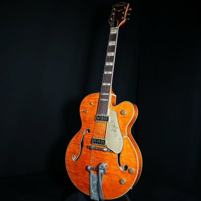 Gretsch USA Custom Shop G6120T-55 Relic Chet Atkins Nashville Curly Maple Guitar image 3