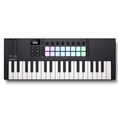 NOVATION Novation Launchkey Mini 37 Mk4 (37-Key Mini USB MIDI Controller) [Free Novation PLAY Software Download] [Includes Steinberg Cubase LE 14!]