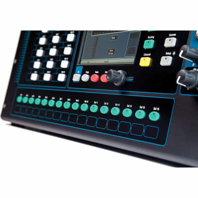 Allen & Heath QU-PAC 16-In/12-Out Ultra Compact Digital Mixer with Touchscreen Control,Black image 10
