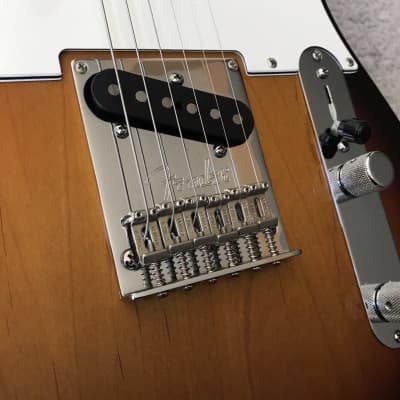2009 Fender American Standard Telecaster with Maple Fretboard 3-Color Sunburst image 12