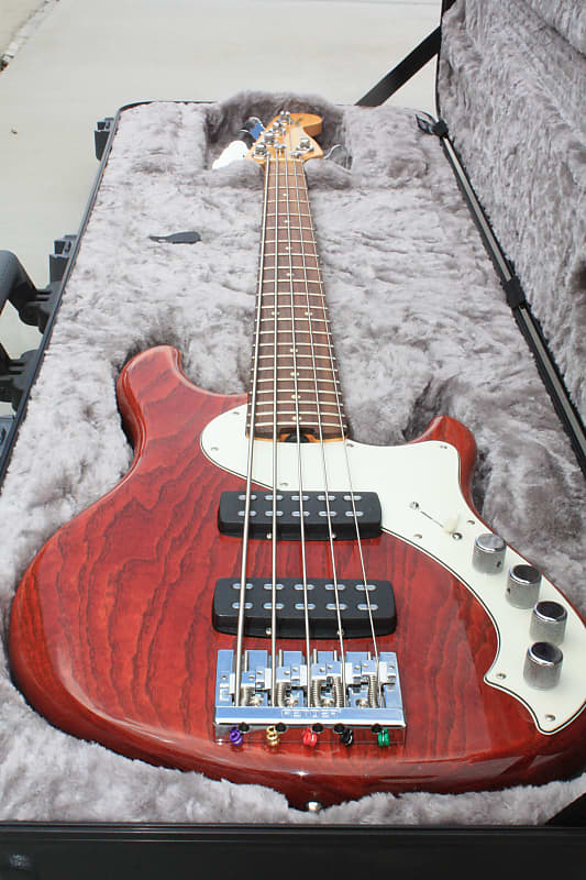 Juan Nelson's Fender American Elite Dimension Bass V HH image 1