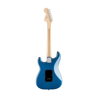 Squier Affinity Series Stratocaster Electric Guitar, Maple FB, Lake Placid Blue image 2
