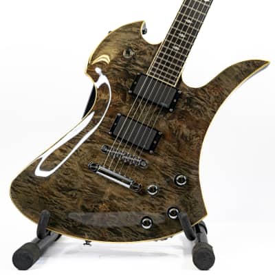 B.C. Rich Mockingbird Pro X 2012 Black Burl Unplayed | Reverb