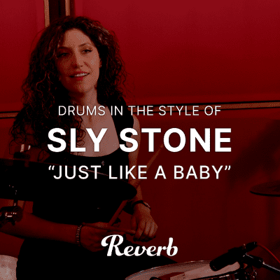 Drums in the Style of Sly Stone's Just Like A Baby image 1