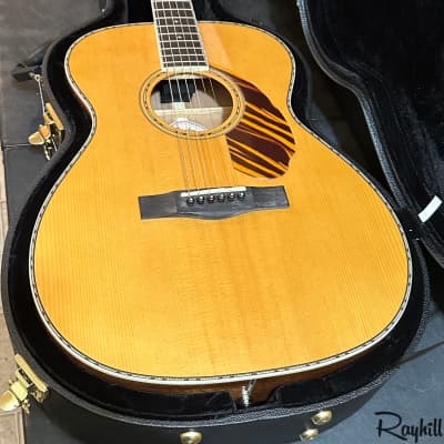 Fender PO-220E Orchestra Acoustic Electric Guitar w/ Case image 6