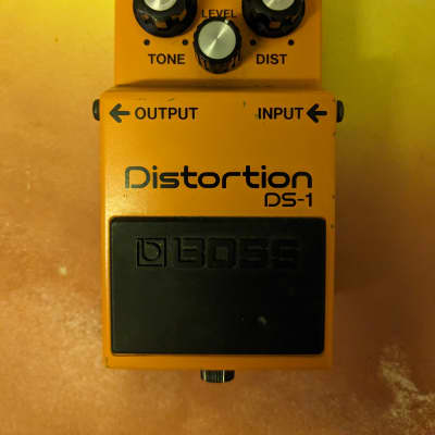 Boss DS-1 Distortion (Silver Label) 1994 - Present - Orange image 1