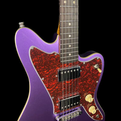Limited Edition JET Guitar JJ-350 Electric Guitar RW in  Purple image 5