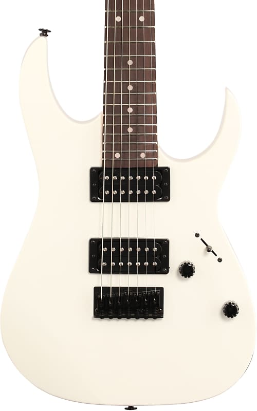 Ibanez GRG7221 7 String Electric Guitar White image 1