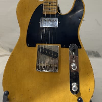 Rittenhouse Vintage telecaster with humbucker and case! 2023 - Butterscotch image 3