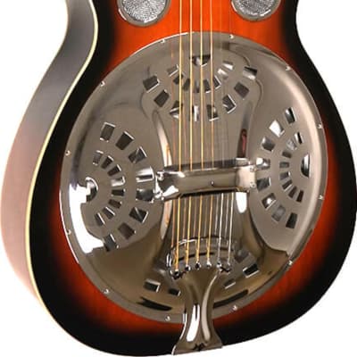 Gold Tone PBR Paul Beard Signature Roundneck Resonator Guitar, Sunburst w/ Case image 2