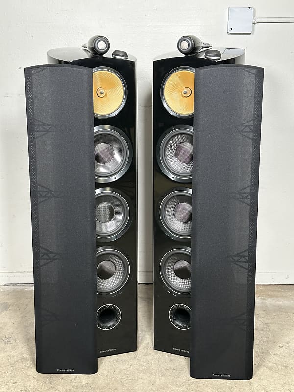 Bowers & Wilkins B&W Diamond 803 D2 Speakers (Pair)- Piano Black