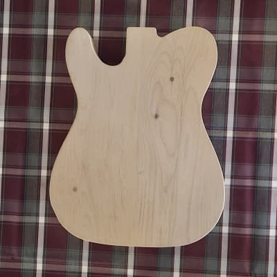 Woodtech Routing - 2 pc Alder Top Loader Telecaster Body - Unfinished image 2