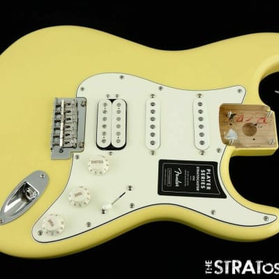 2022 Fender Player HSS Stratocaster Strat LOADED BODY, Guitar Buttercream Bild 1