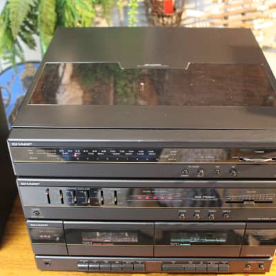 Vintage 1980s Sharp SG-F550 Home Stereo System + Bluetooth See VIDEO image 20