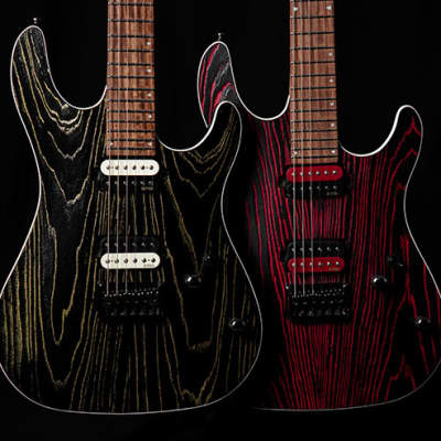 Cort KX300EBG KX Series Ash Top Mahogany Body Canadian Hard Maple Neck 6-String Electric Guitar image 14
